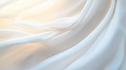 Poster - Smooth white texture with soft lighting effects creating a calming abstract backdrop.