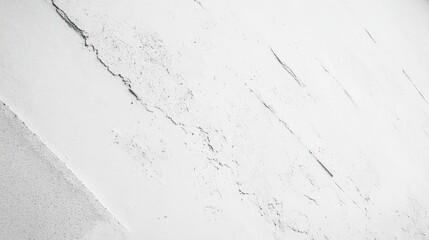 Poster - Minimalist white surface with faint geometric patterns softly fading into the background.