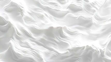 Aufkleber - Minimalist white texture with small ripples, creating a soft, abstract visual.