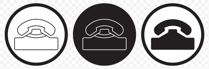 Poster - Call icon, Phone icon vector, Telephone sign. EPS 10.