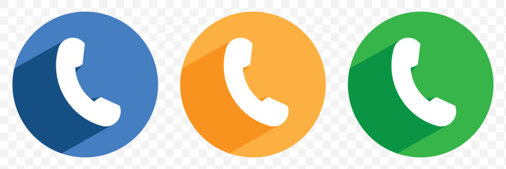 Poster - Call icon, Phone icon vector, Telephone sign. EPS 10.