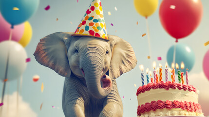 Elephant's Birthday Celebration