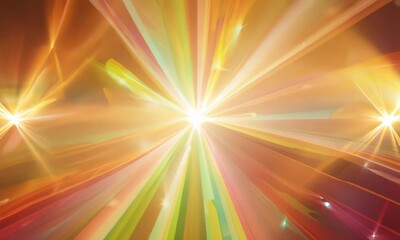 Poster - A vivid, abstract explosion of light and color.  Bright and energetic, with a sense of movement and energy.