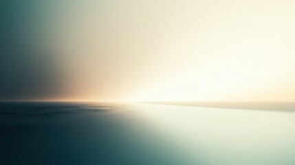Wall Mural - Sunrise over the ocean