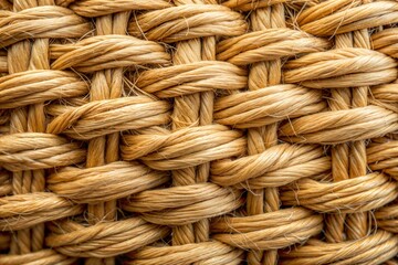 Poster - Close-up of intricate woven texture with detailed fibers