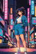 © Tanut - Popcity_80s_anime_japan_style