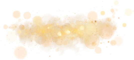 Wall Mural - a luminous bokeh that gently shimmers with golden light. light abstract glowing lights. glowing boke