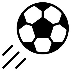 Poster - soccer ball, shoot