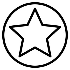 Wall Mural - stars icon