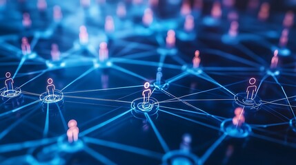 Poster - Digital Network of Connected People
