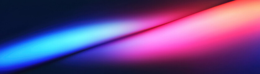 Poster - A vibrant abstract background featuring smooth waves of blue and pink hues, perfect for creative projects and digital designs.