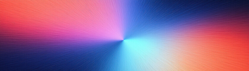Poster - Vibrant abstract gradient background showcasing a blend of pink, blue, and orange hues, perfect for modern design projects and artistic displays.