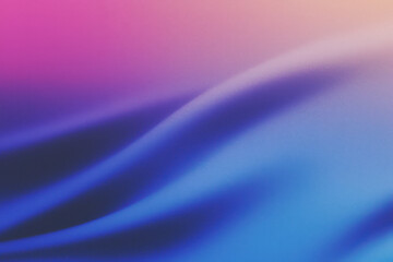 Poster - A vibrant abstract background featuring smooth, flowing curves in shades of blue and pink, perfect for modern design projects and conceptual art.
