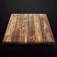Wooden platform with black backdrop for use as product displays, in social media, or anything else.