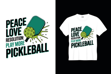 Pickleball tshirt design template Pickleball sports tshirt design