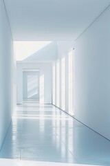 Poster - A spacious room filled with natural light from numerous windows