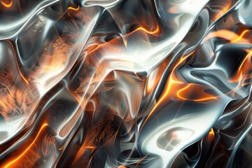 Poster - A close-up shot of flames and smoke, perfect for representing heat or chaos