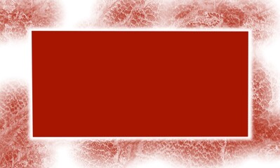 Fototapete - Cover template with abstract texture frame. Background for the banner.