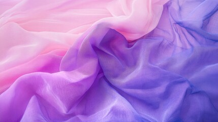 Leinwandbilder - Minimalist gradient pastel pink fabric texture with a soft flow, ideal for use in backgrounds and natural design projects.