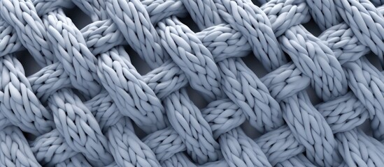 Abstract Pattern of Interwoven Threads
