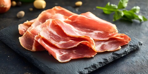 Spanish serrano ham