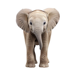 Aufkleber - baby elephant isolated on transparent background