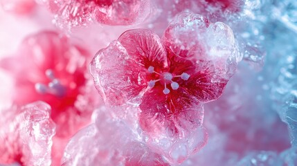 Poster - pink rose petals