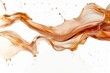 © Alena - Close-up shot of a liquid wave on a white background, great for abstract or science visuals