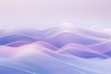 Sticker - A purple and white ocean with a wave cresting