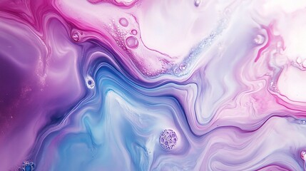 Wall Mural - Vibrant Abstract Flowing Colors in Background