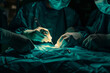 © Babb - A surgeon is performing a procedure on a patient