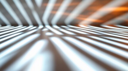 Poster - An intriguing abstract image featuring dynamic and artistic stripes of light, creating captivating patterns and depth, evoking creativity and imagination through visuals.