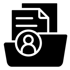 Poster - Employee Data Icon