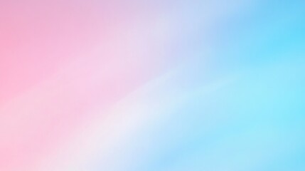 Poster - A soft and dreamy gradient background with a delicate blend of pink and blue hues.