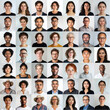 © jeremyculpdesign - Diverse Face Headshot Portraits