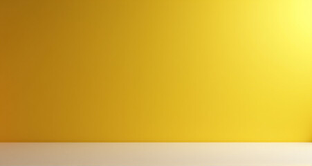 Sticker - yellow wall background