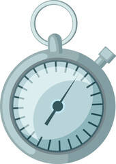 Poster - stopwatch cartoon icon. timer symbol. sport watch