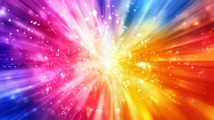 Poster - A breathtaking display unfolds as vibrant colors burst and swirl, captivating the audience with an artistic light spectacle during the festival