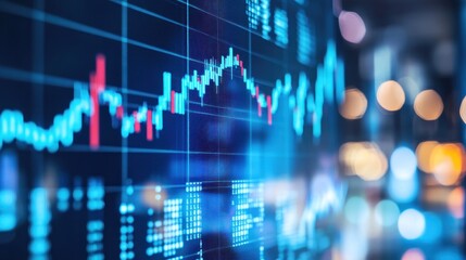 Poster - Stock Market Chart