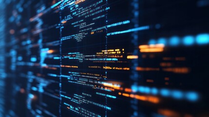 Abstract Digital Code