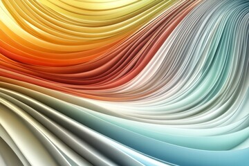 Poster - Abstract architecture stock image with vibrant color gradients