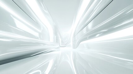Poster - Abstract Futuristic Interior
