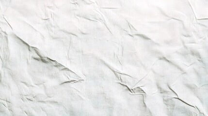 Poster - Textured Crumpled White Background for Creative Projects