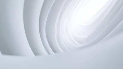 Poster - Abstract White Architectural Design