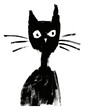 © Rawpixel.com - PNG Cat silhouette animal mammal.
