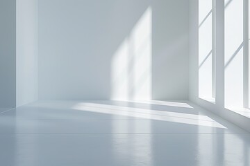 Wall Mural - Minimalist Interior with Sunlight