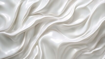 Wall Mural - Elegant White Silk Fabric Texture Background