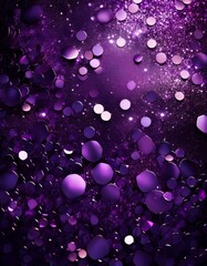 Purple glitter background