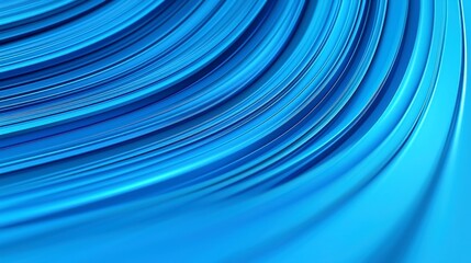 Poster - Serene Azure Flow, an enchanting blend of smooth azure hues and intricate textures, evokes a sense of tranquility and depth, perfect for artistic and modern design applications.