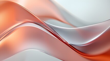 Poster - Dynamic Contrast of Emotion - Playful Forms and Harsh Lines in Soft Tones with Vibrant Energy Reflecting Surfaces in a Striking Visual Composition